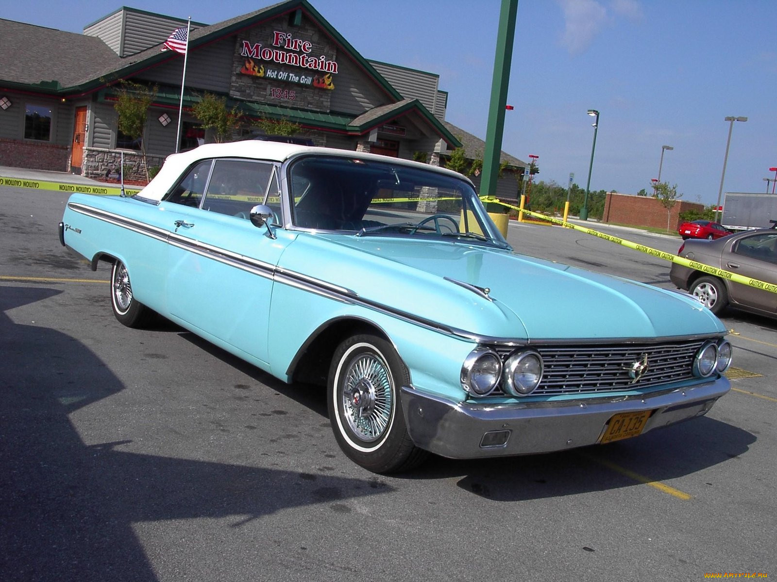 1962, ford, galaxie, 500, convertible, classic, 